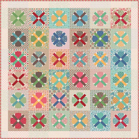Penny Candy Quilt Kit Featuring Mercantile by Lori Holt