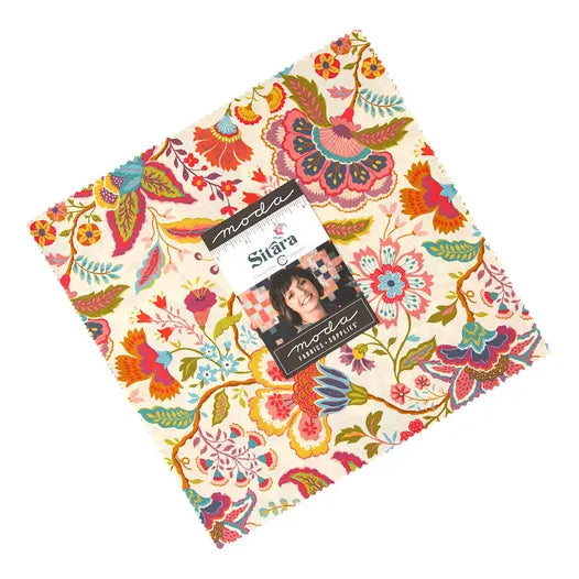 Sitara Layer Cake Crystal Manning for Moda Fabrics