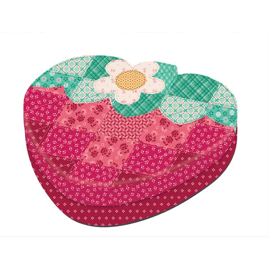Strawberry Crush Sew Along Quilt Kit Featuring Berry & Sage by Lori Holt