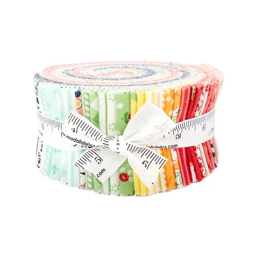 Summertime Jelly Roll Camille Roskelley for Moda Fabrics