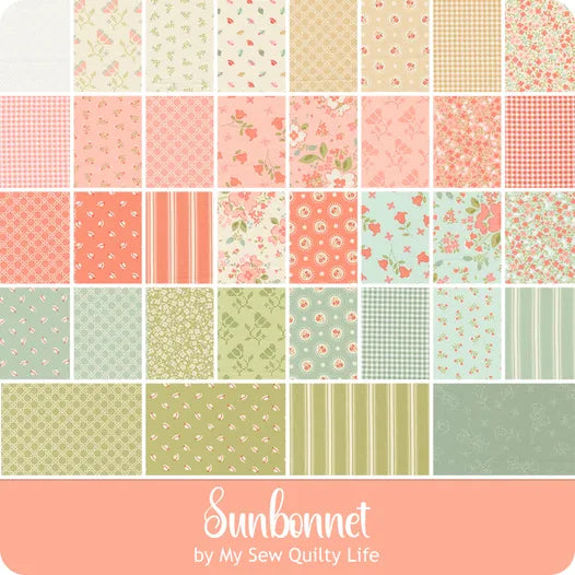 Sunbonnet Layer Cake My Sew Quilty Life for Moda Fabrics