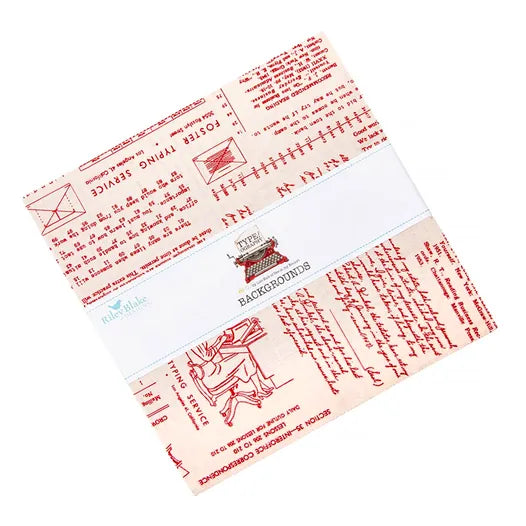 Backgrounds Type-Ography 10" Stacker Lori Holt for Riley Blake Designs