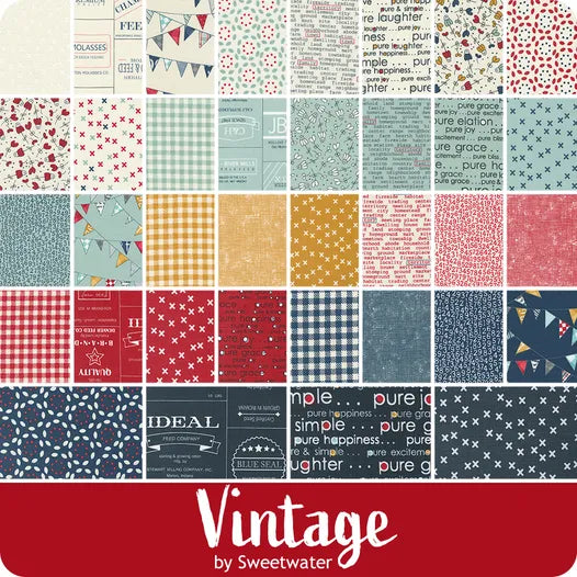Vintage Fat Quarter Bundle Sweetwater for Moda Fabrics