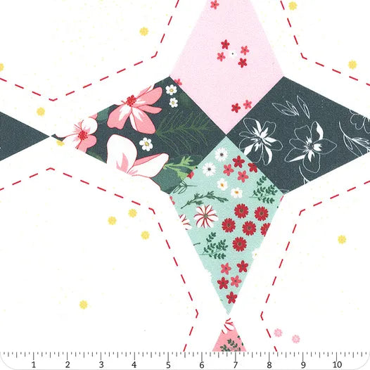 Berry Market Multi Star 108" Wide Yardage